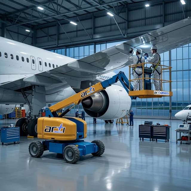 Havacılık ve Uçak Hangar Platformları: Kanat Altı Operasyonları