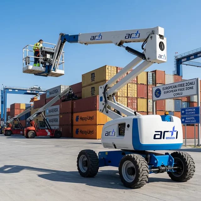 Çorlu Avrupa Serbest Bölgesi Lojistik Ağında Manlift Kullanımı