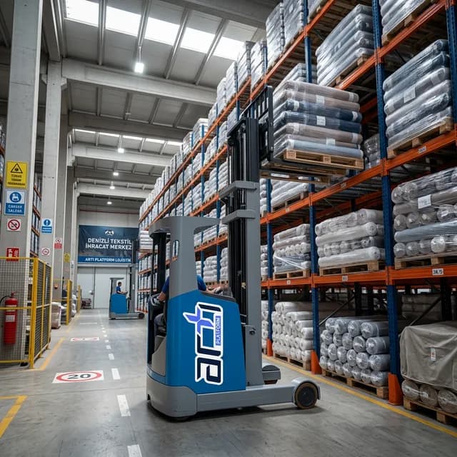 Denizli OSB İhracat Üslerinde Reach Truck ve Filo Yönetimi