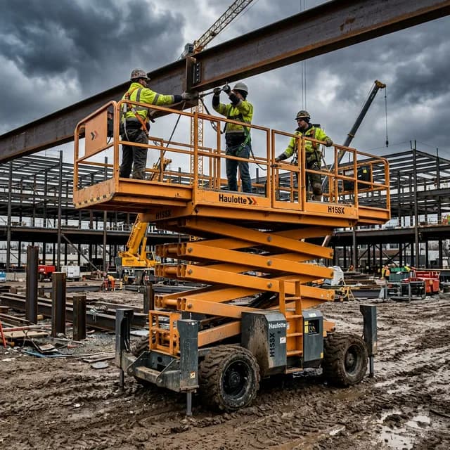 Dizel (Arazi Tipi) Makaslı Platformlar ve Dış Saha Kapasite Analizi