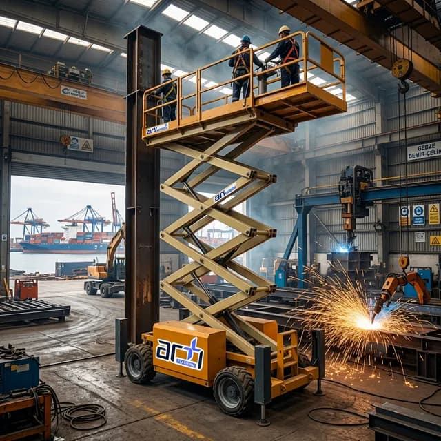 Kocaeli Gebze OSB Ağır Sanayi ve Liman Tesisleri Makaslı Kiralama