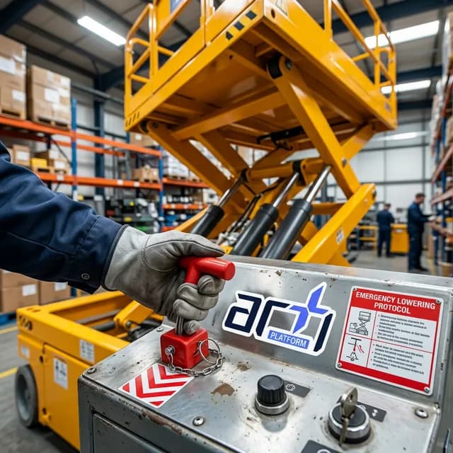 Makaslı ve Eklemli Platformlarda Acil Durum Kurtarma Sistemleri (Emergency Lowering)