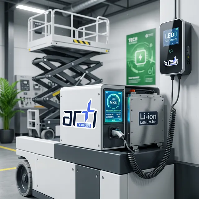 Yeni Nesil Lityum-İyon Elektrikli Manlift Batarya Döngüsü ve Çalışma Süresi Optimizasyonu