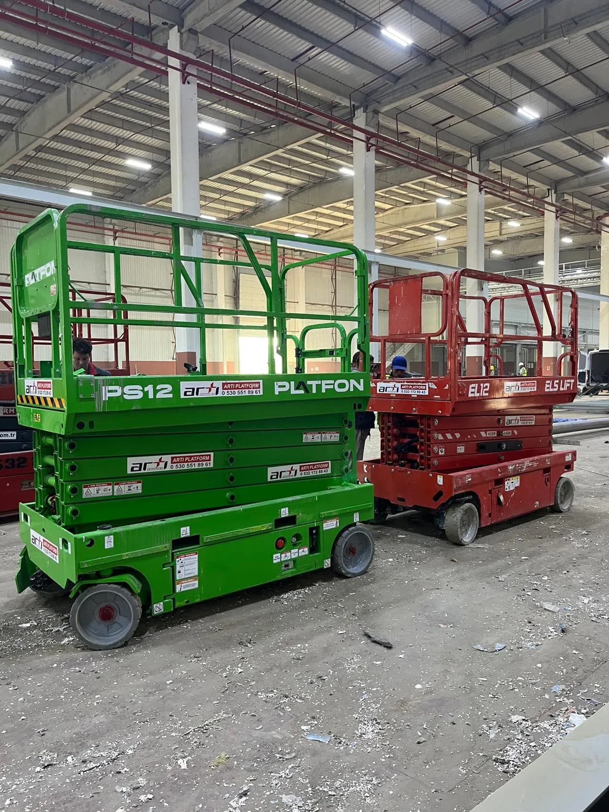 Depo Organizasyonu - Platform Kiralama