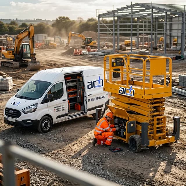 Mobil Teknik Servis Platform Operasyonları: Şantiyede Sıfır Duruş
