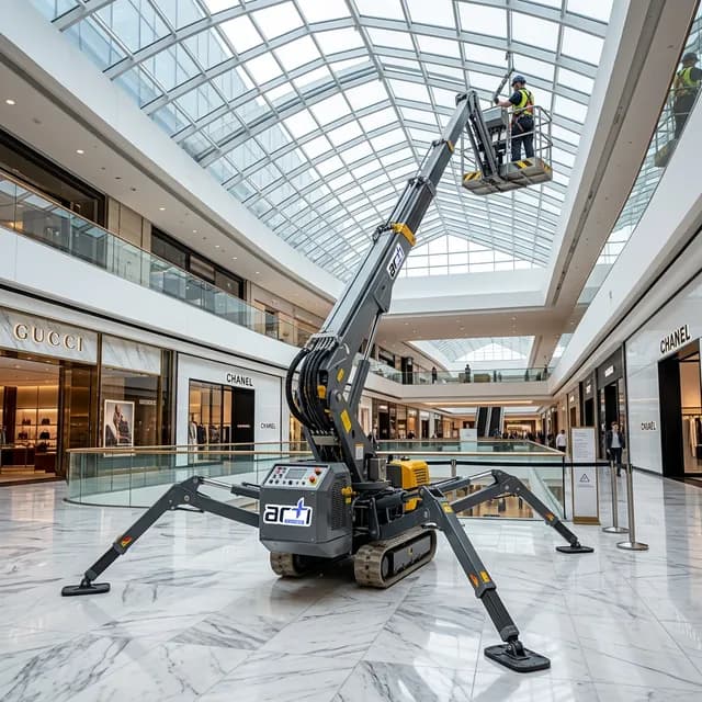 Örümcek Platformlar (Spider Lifts): Tarihi Binalar, Hassas Zeminler ve Dar Kapılar