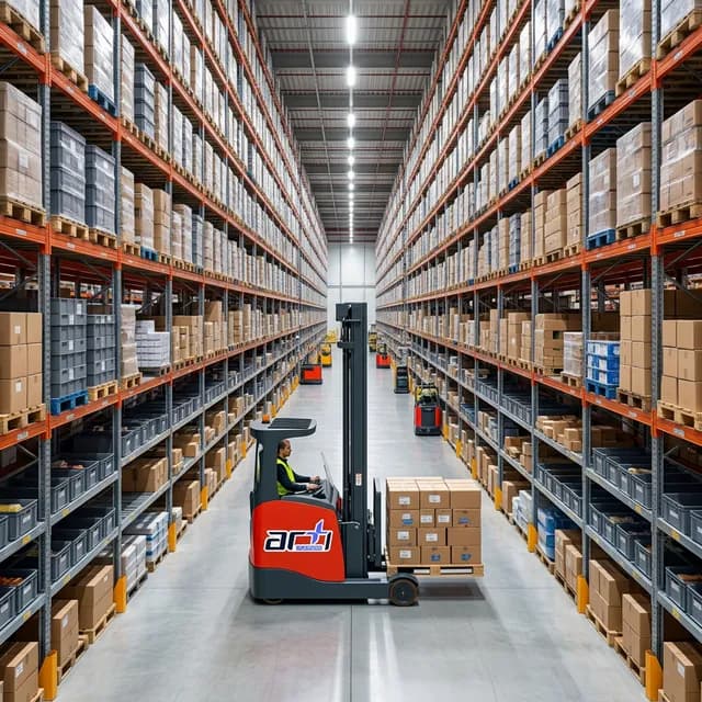 Lojistik Merkezi ve Depo İçi (VNA) İstifleme Çözümleri