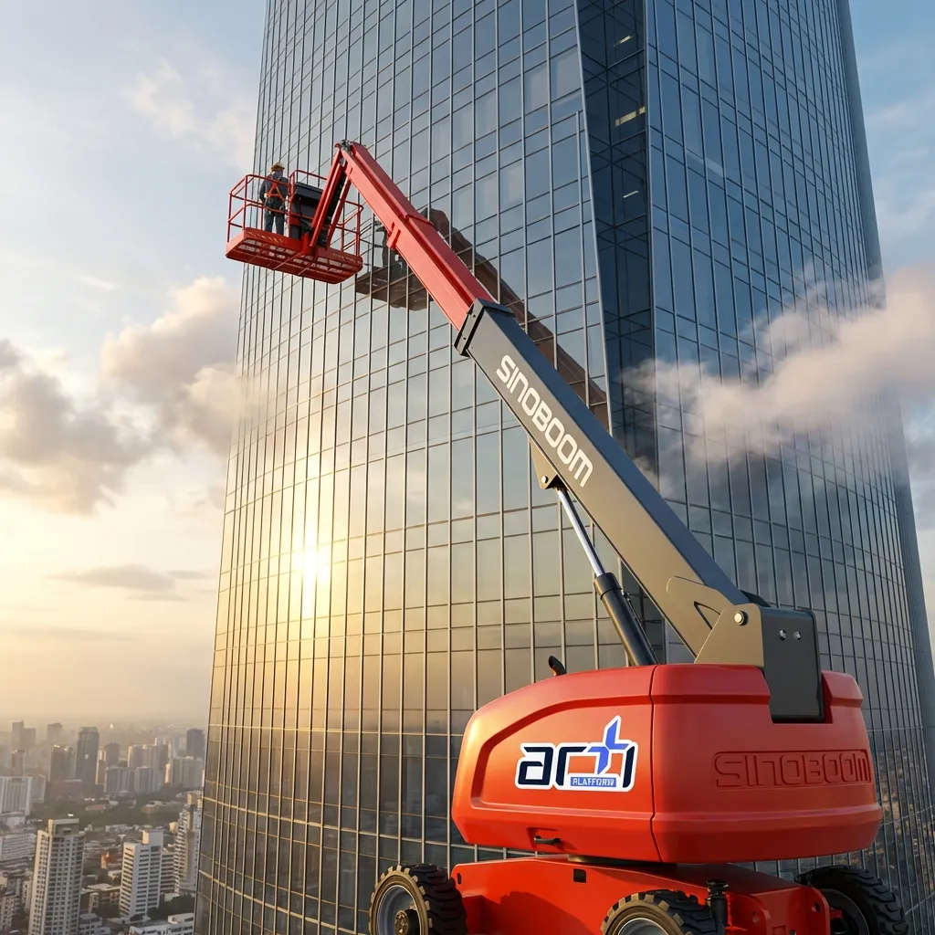 30 Metre Dizel Teleskopik Platform Kiralama - Sinoboom TB28J Artı Platform