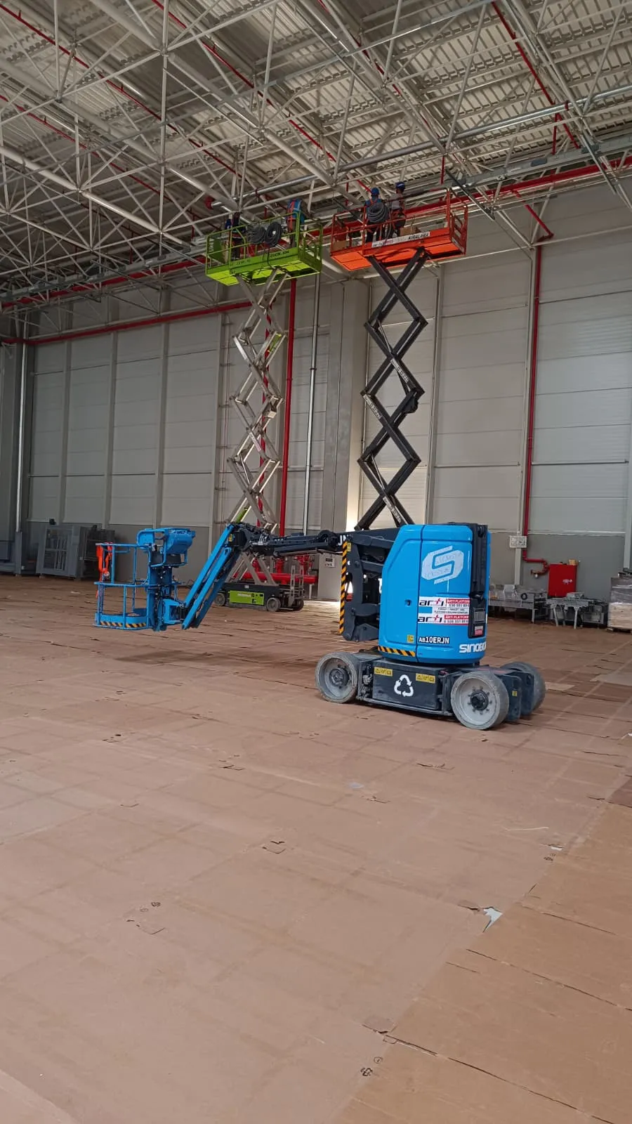 Eskişehir TUSAŞ (TAI) Havacılık Hangar ve Uçak Bakımı İçin Platform Kiralama